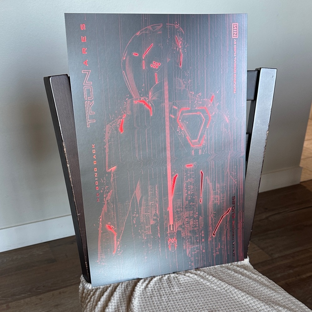 Tron Ares Movie Poster SDCC 2025
